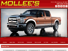 Tablet Screenshot of gomollees.com